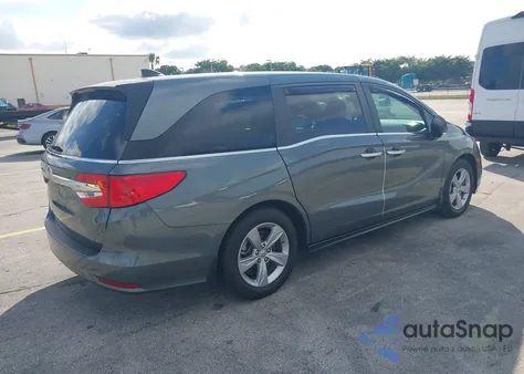 2019 Honda Odyssey Ex-L из США, поврежденный, VIN 5FNRL6H7XKB035412